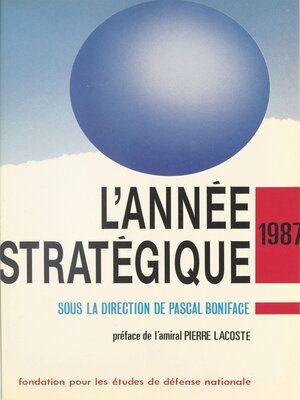 cover image of L'année stratégique 1987